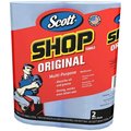 Scotts Scott Shop Towel, Paper, Blue 75040
